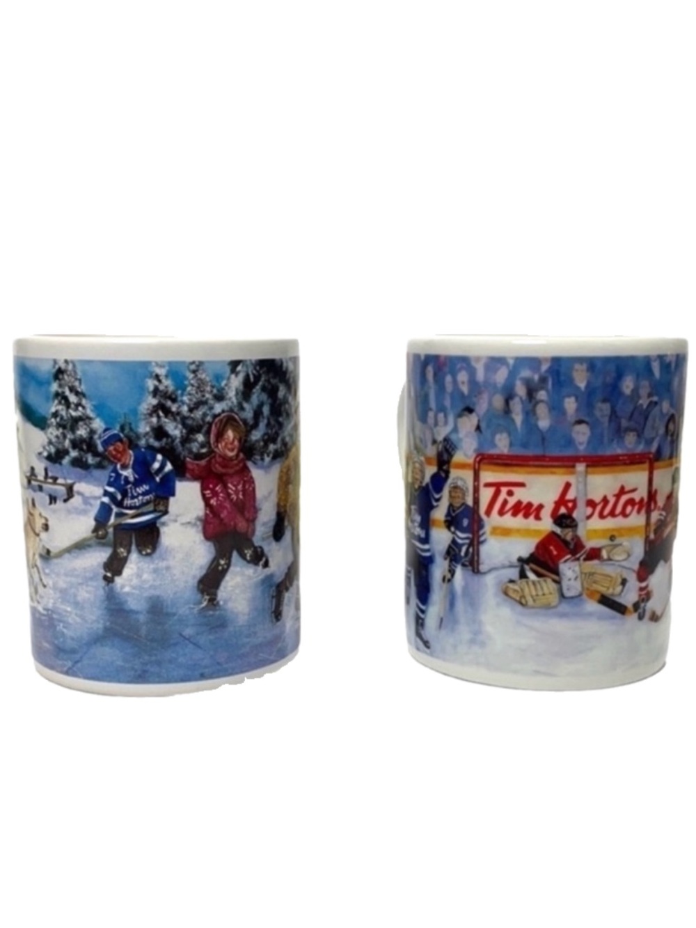 Tim Horton Mugs (2) collectors series #002 Winning Goal